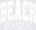 Beach please