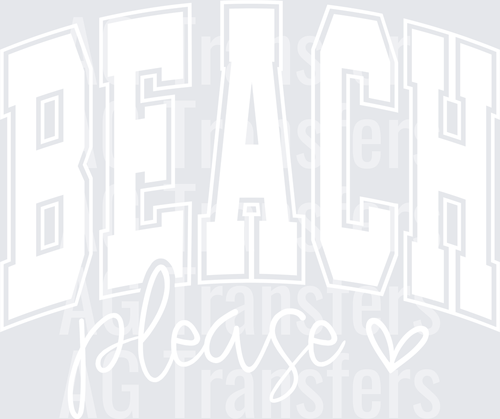Beach please