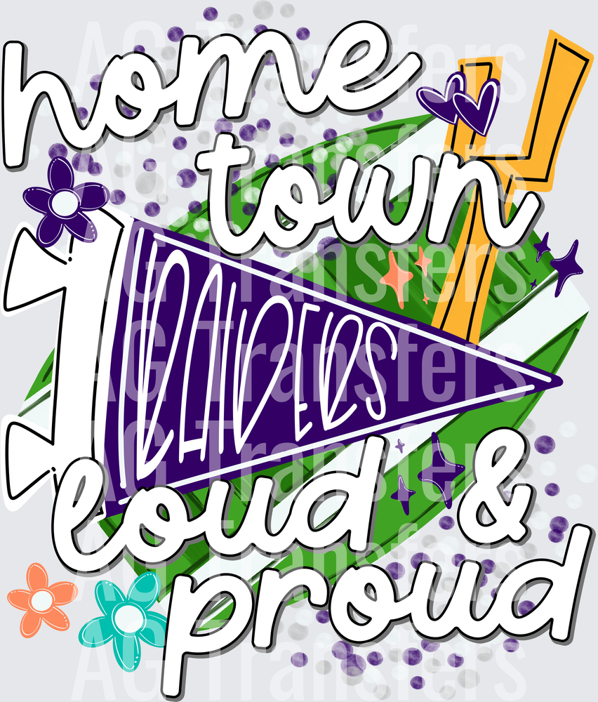 Home Town Loud & Proud Purple RAIDERS