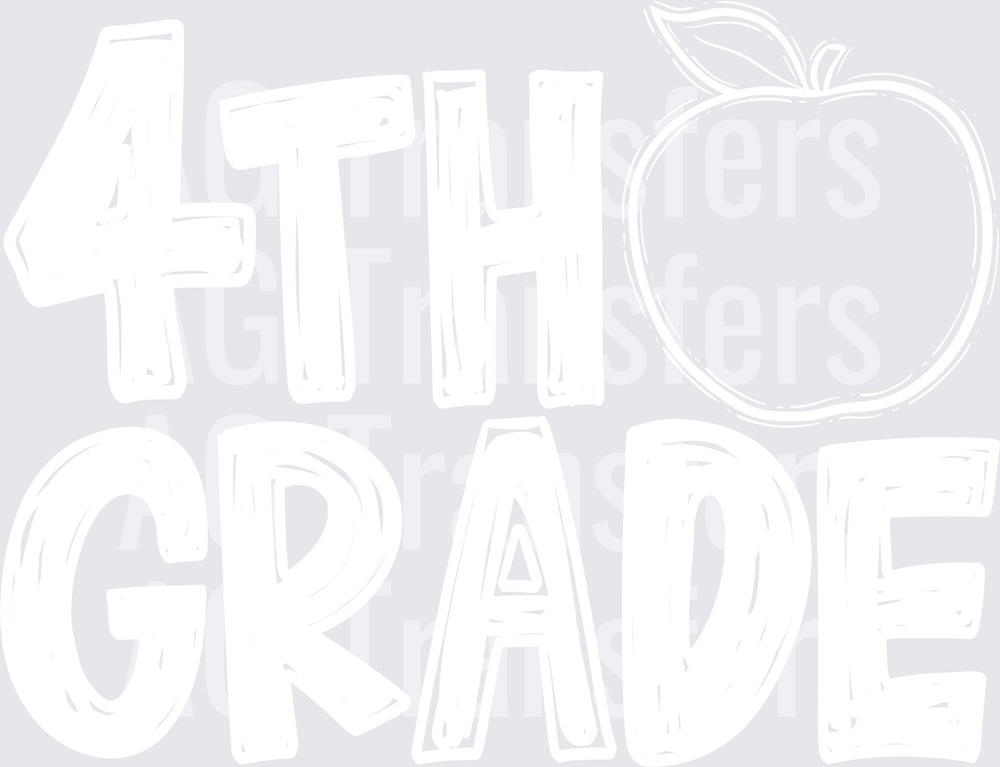 Back to School Apple Grade Level 4th