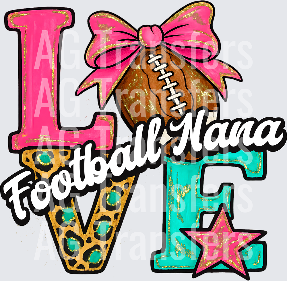 Love Football Nana HWDS