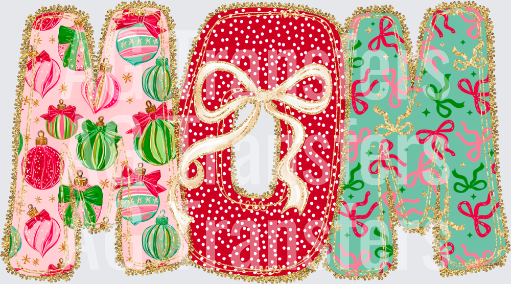 ChristmasBowLace Mom