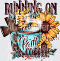 Running on faith and coffee