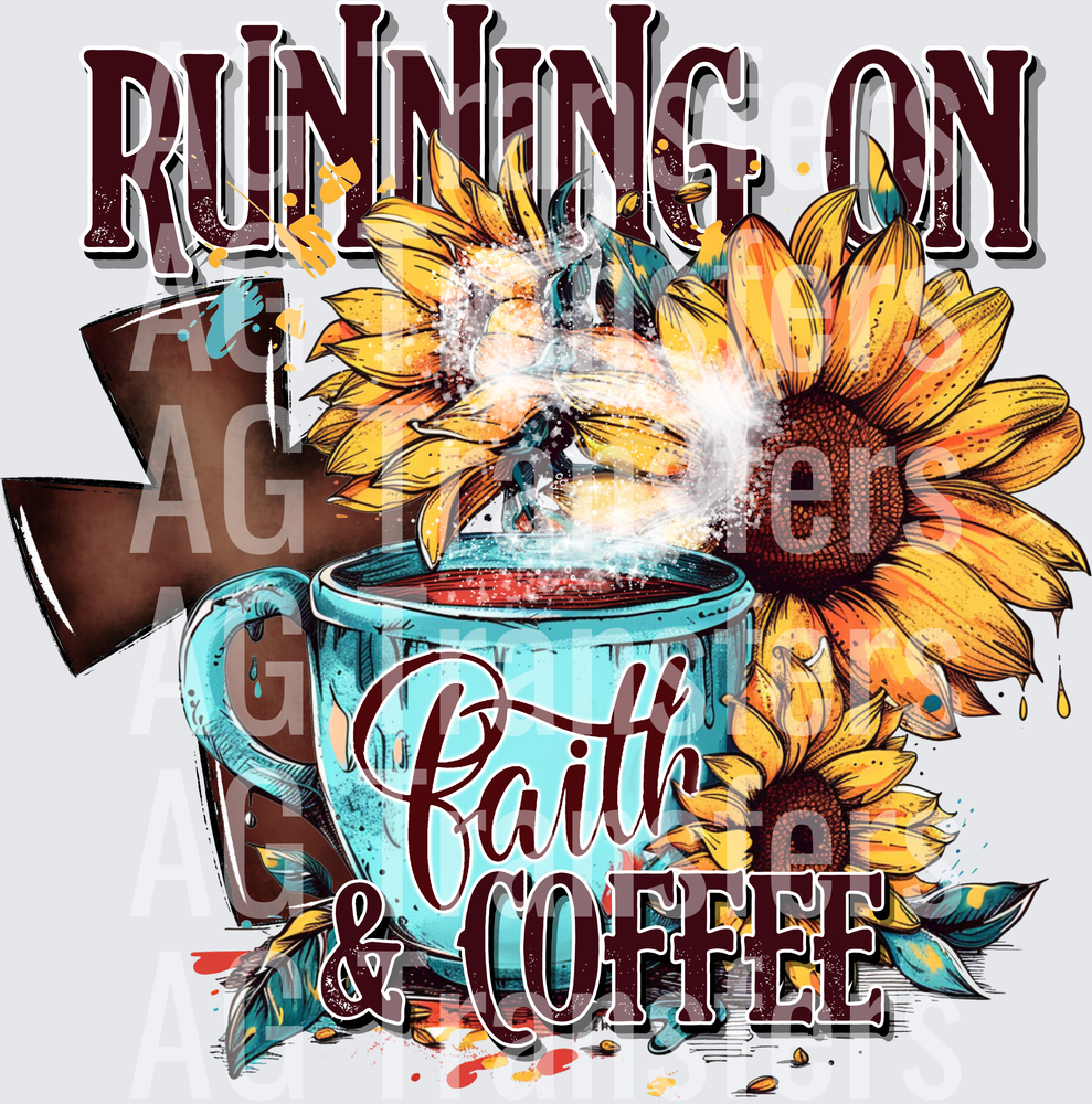 Running on faith and coffee