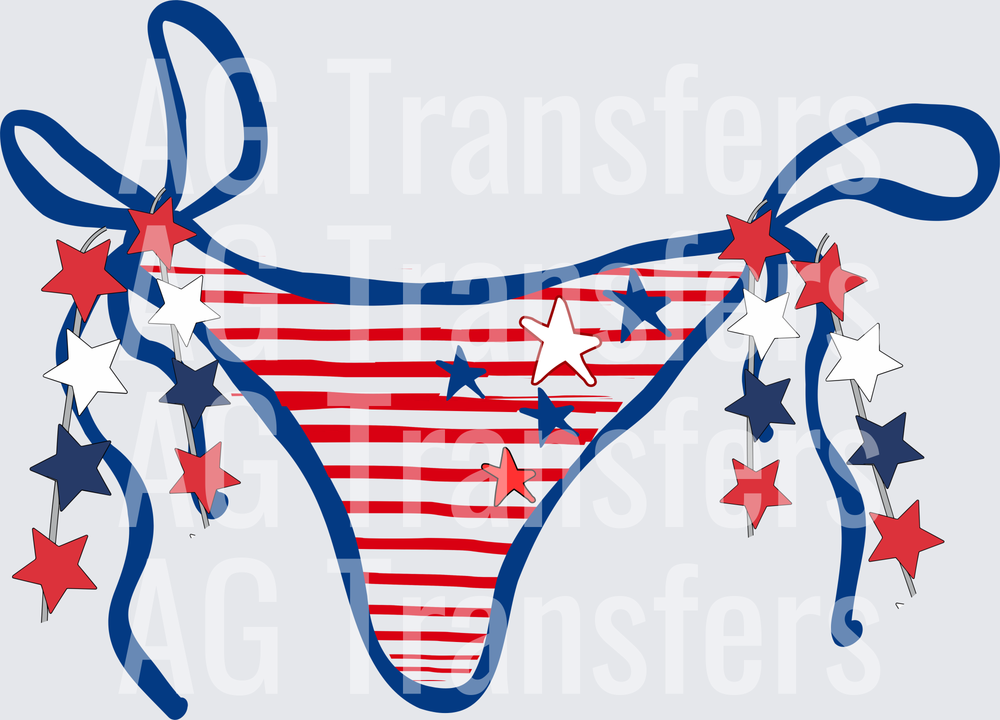 Patriotic bikini-2