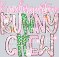 Kindergarten Bunny CrewPNG