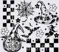 CHECKERED HALLOWEEN COLLAGE