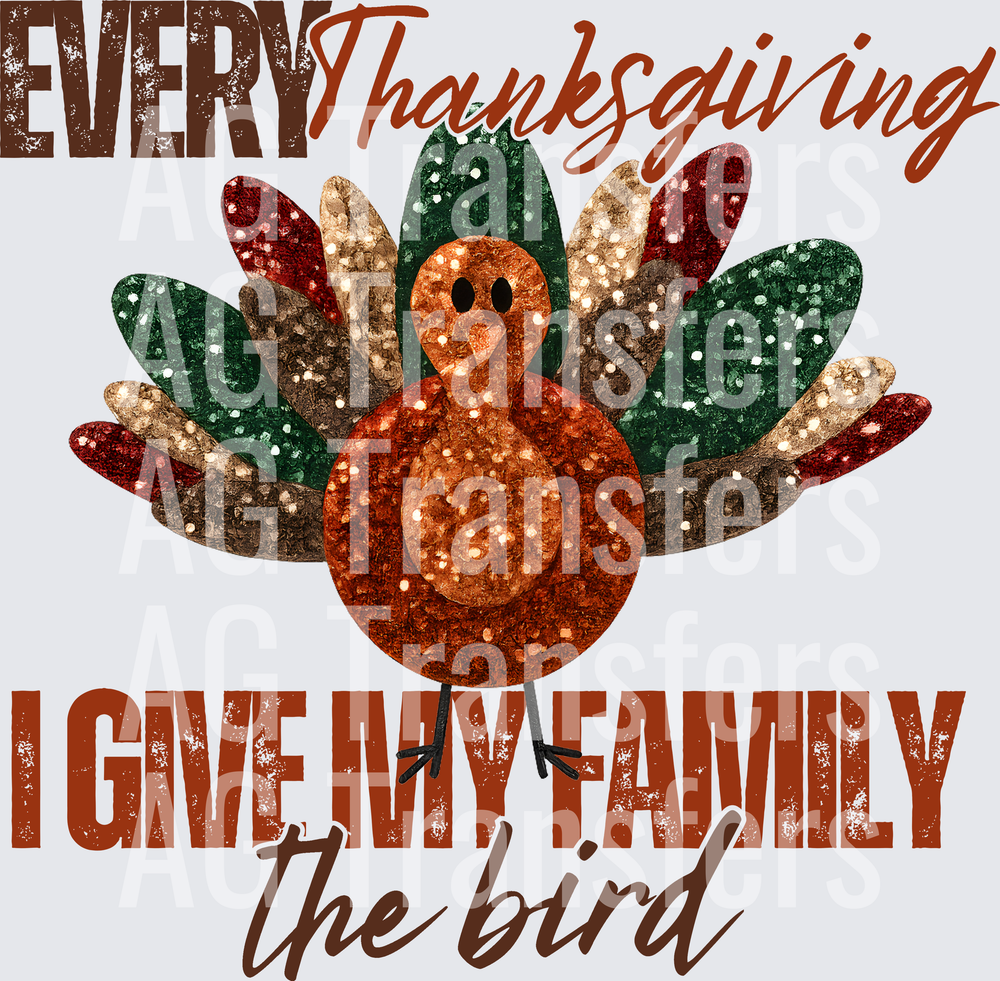 EVERY THANKSGIVING BIRD