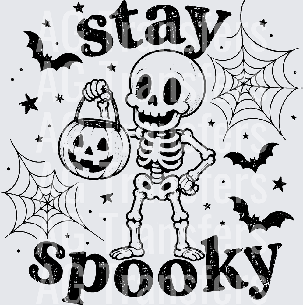 STAY SPOOKY SKELETON