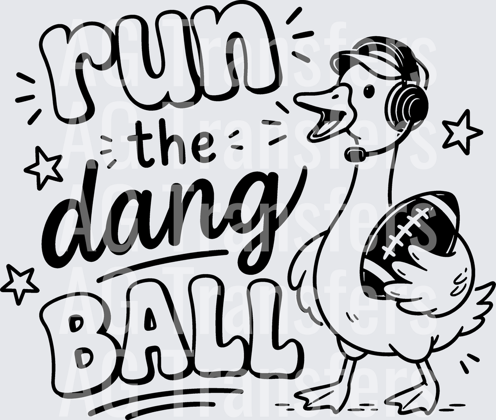 RUN THE DANG BALL