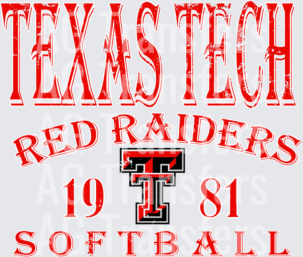 TEXAS TECH RED RAIDERS VARSITY