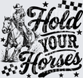 HOLD YOUR HORSES