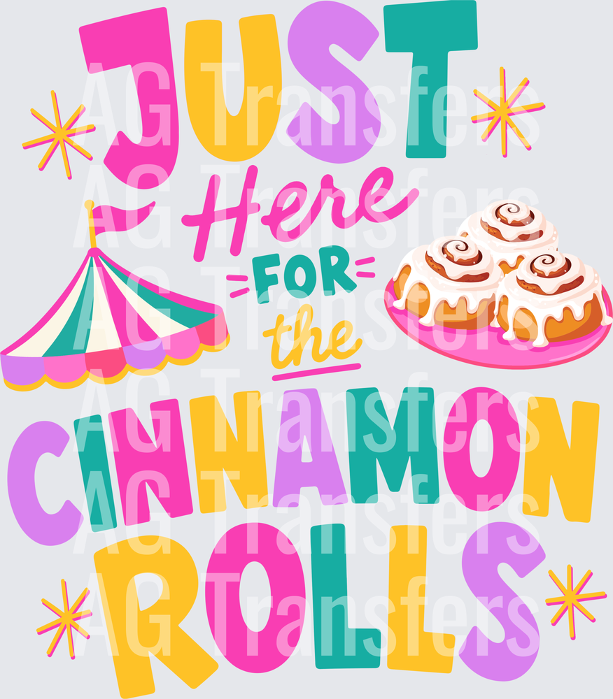 Just Here for the Cinnamon Rolls