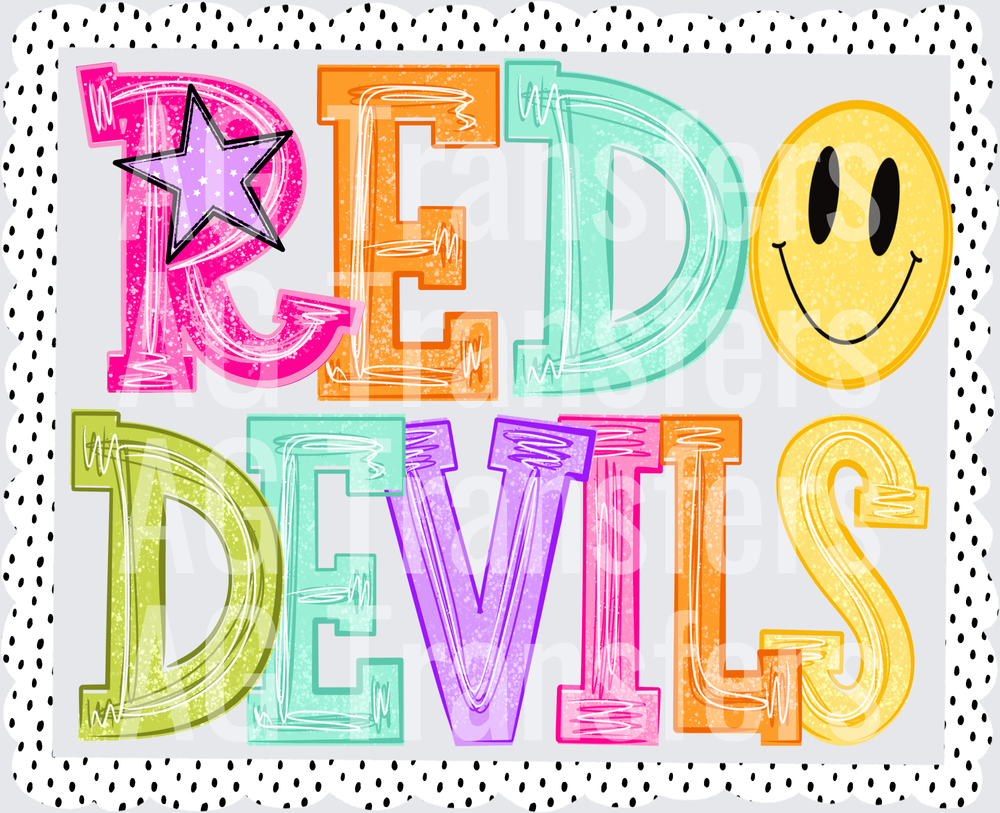 Mascot red devils