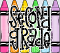 SECOND GRADE CRAYON