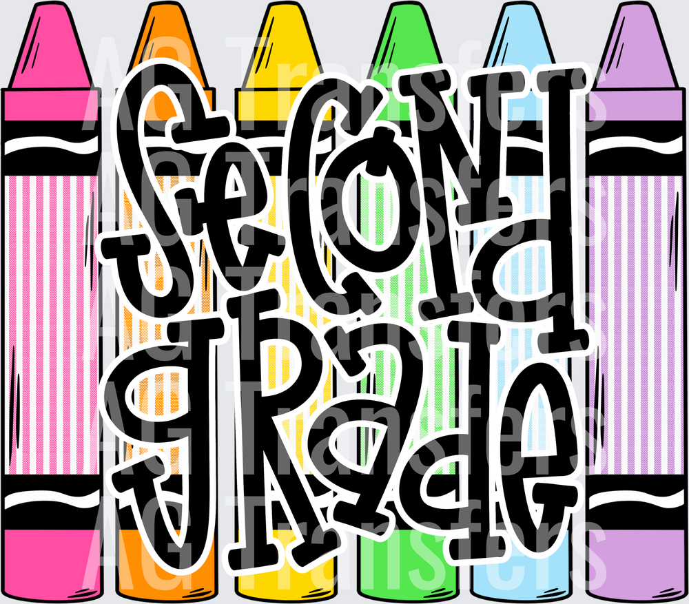 SECOND GRADE CRAYON