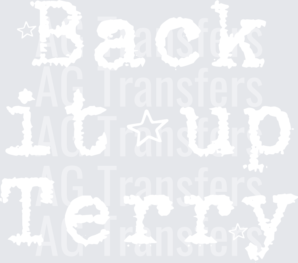 BACK IT UP TERRY