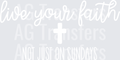 LiveYourFaith White