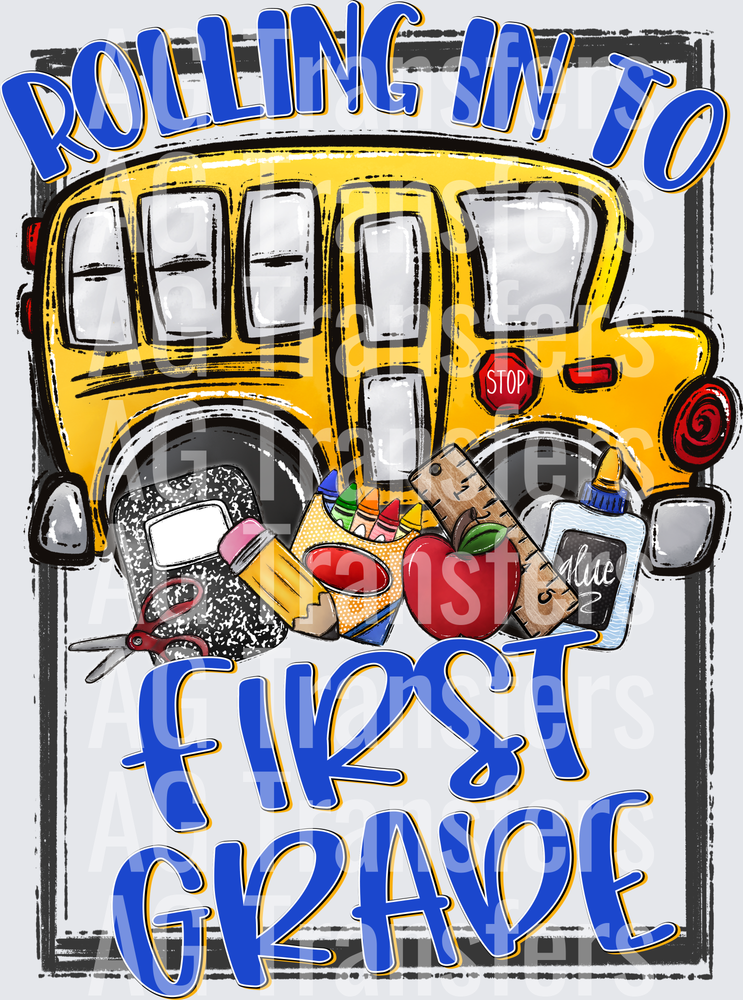 Rolling In To FIRST GRADE