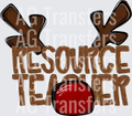 RESOURCE TEACHER
