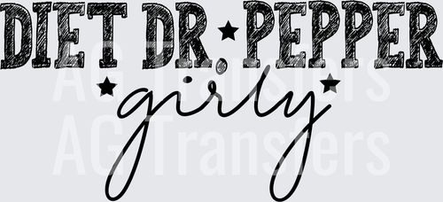 DIET DR PEPPER GIRLY