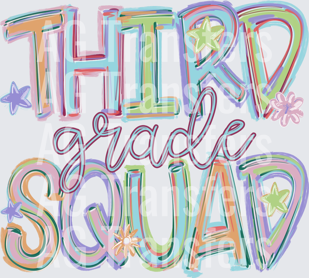 TILTED GRADE LEVELS THIRD GRADE SQUAD