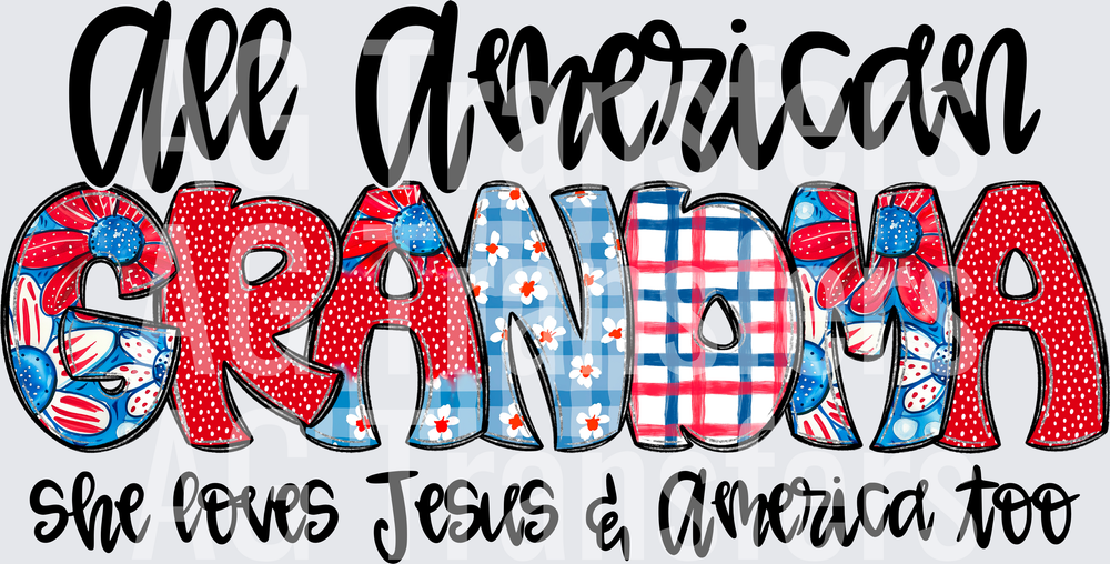 Grandma patriotic