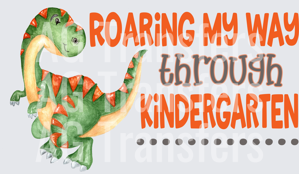 Roaring My Way Kindergarten