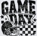 GAME DAY FOOTBALL GRUNGE