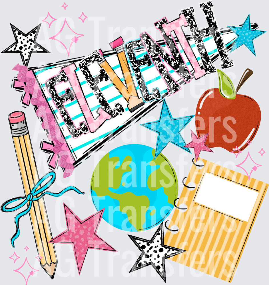 BACK TO SCHOOL NAME PENNANT ELEVENTH