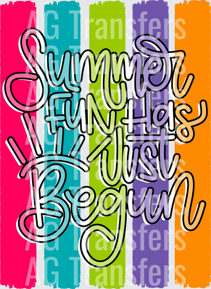 Summer fun has just begun