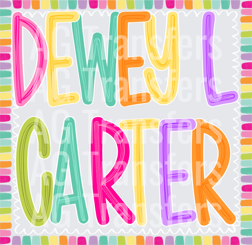Dewey L Carter Color Pop