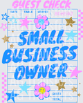 SMALL BUSINESS OWNER CHECK