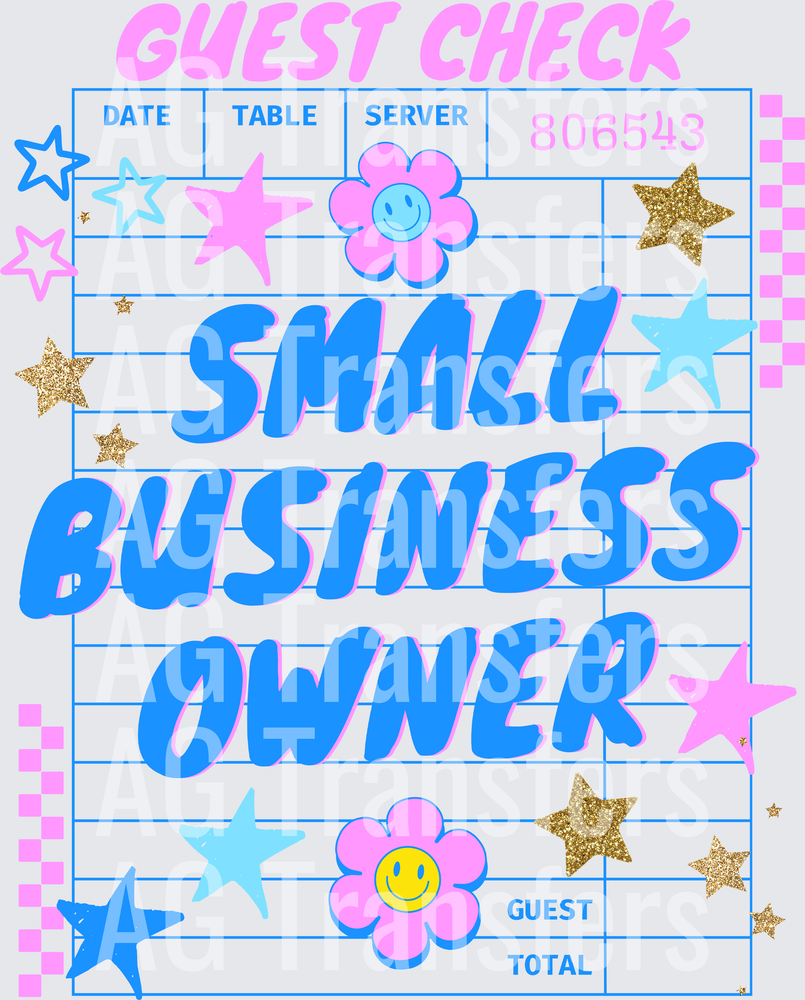 SMALL BUSINESS OWNER CHECK