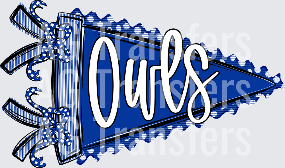 PREPSTER PENNANT OWLS ROYAL