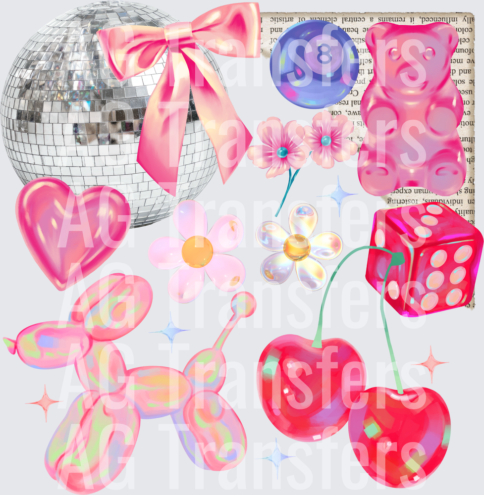 RETRO GUMMY COLLAGE