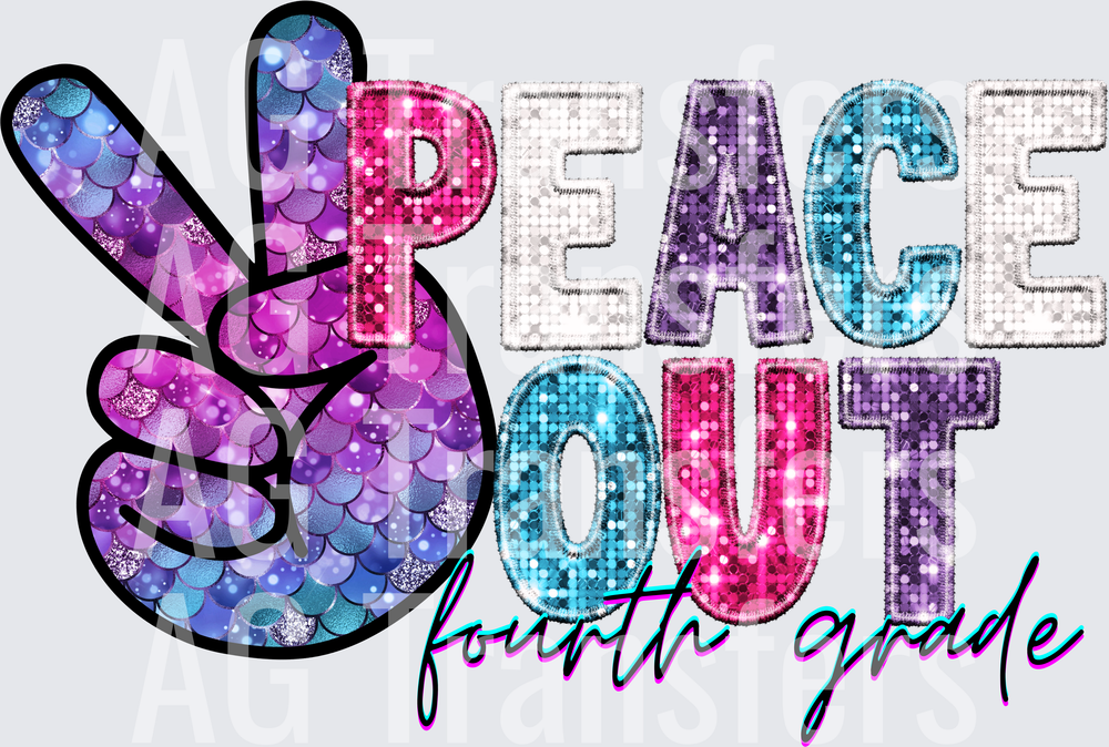 mermaid peace out fourth grade