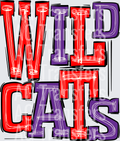 Wildcats Purple Red