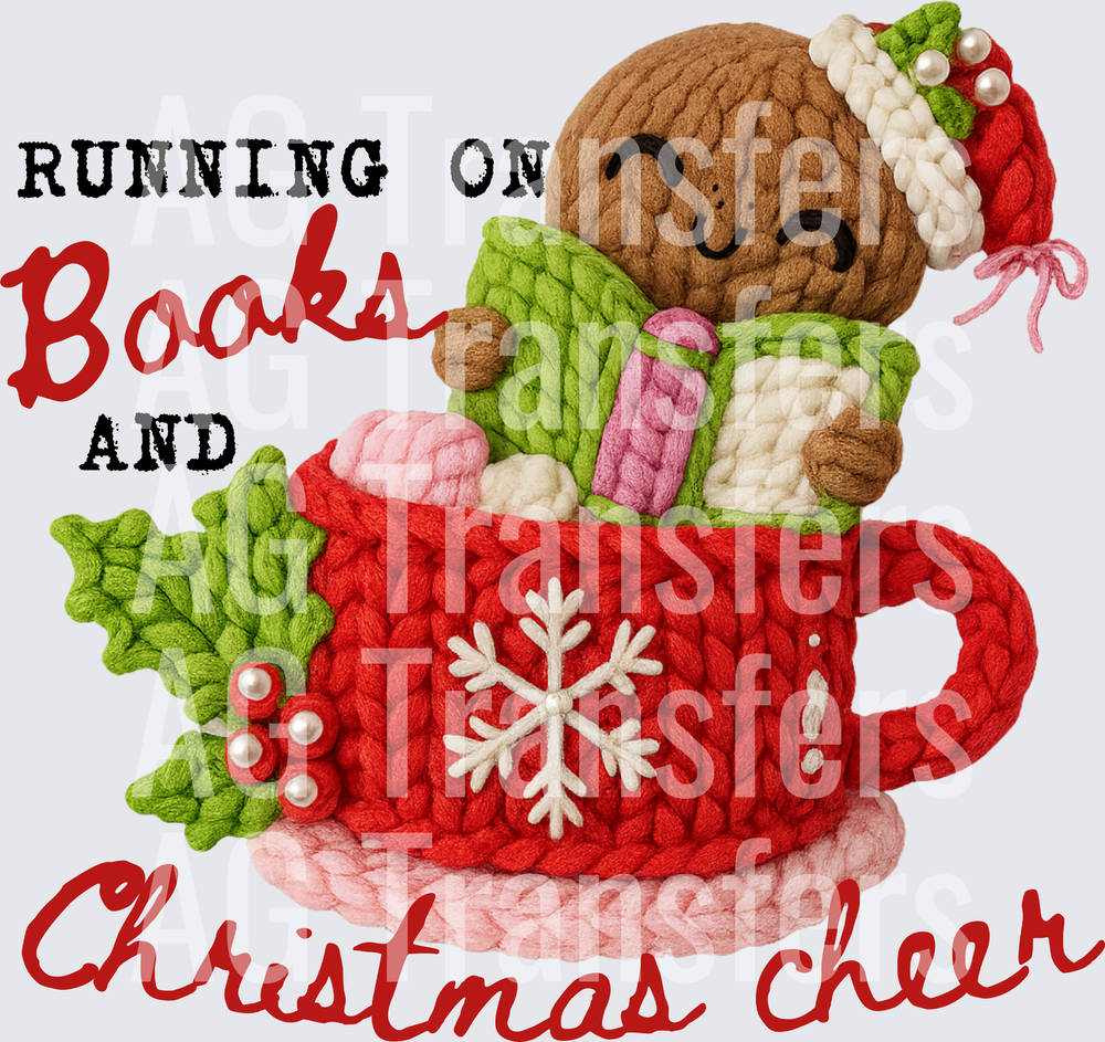 RUNNING ON BOOKS AND CHRISTMAS CHEER