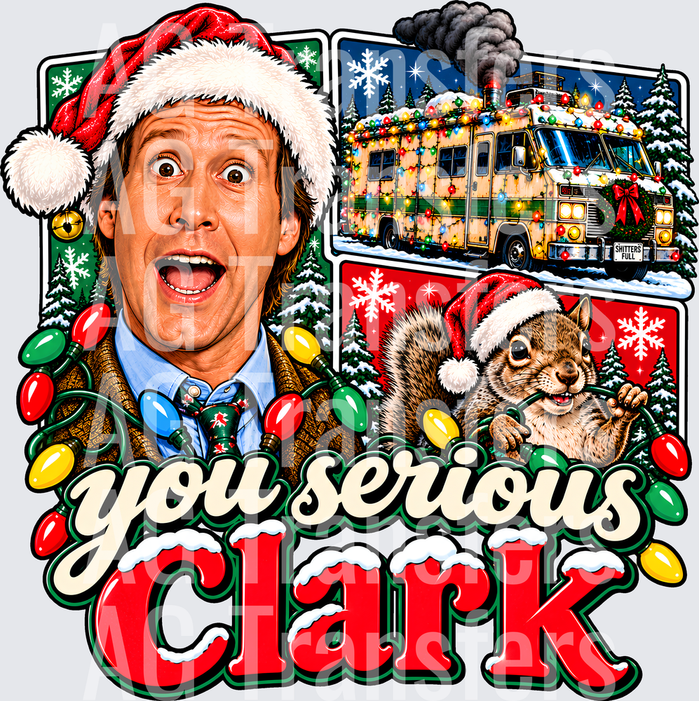 YOU SERIOUS CLARK COLLAGE
