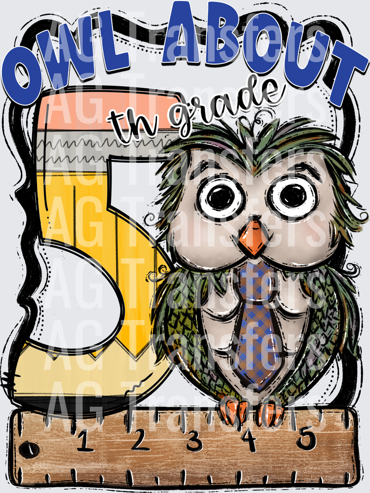 Owl About BLUE FIFTH GRADE