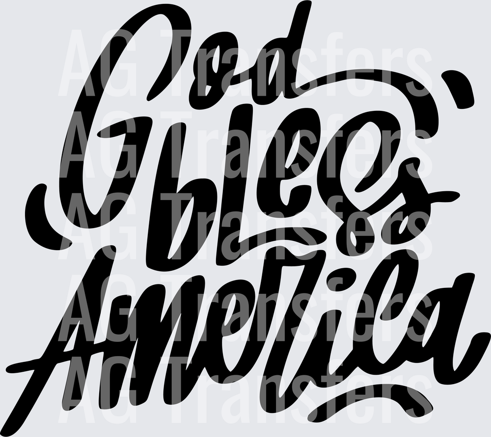 God Bless America PNG Version TWO