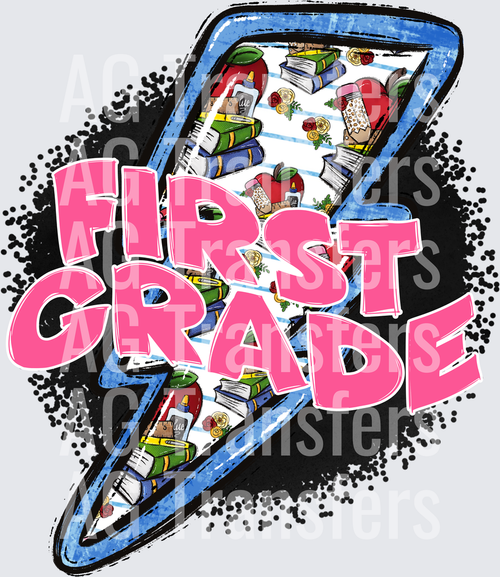 b2s Lightning bolts First Grade