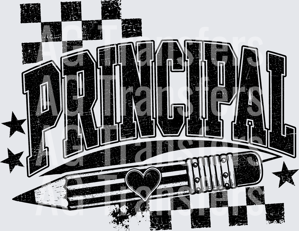 PRINCIPAL PENCIL DISTRESSED