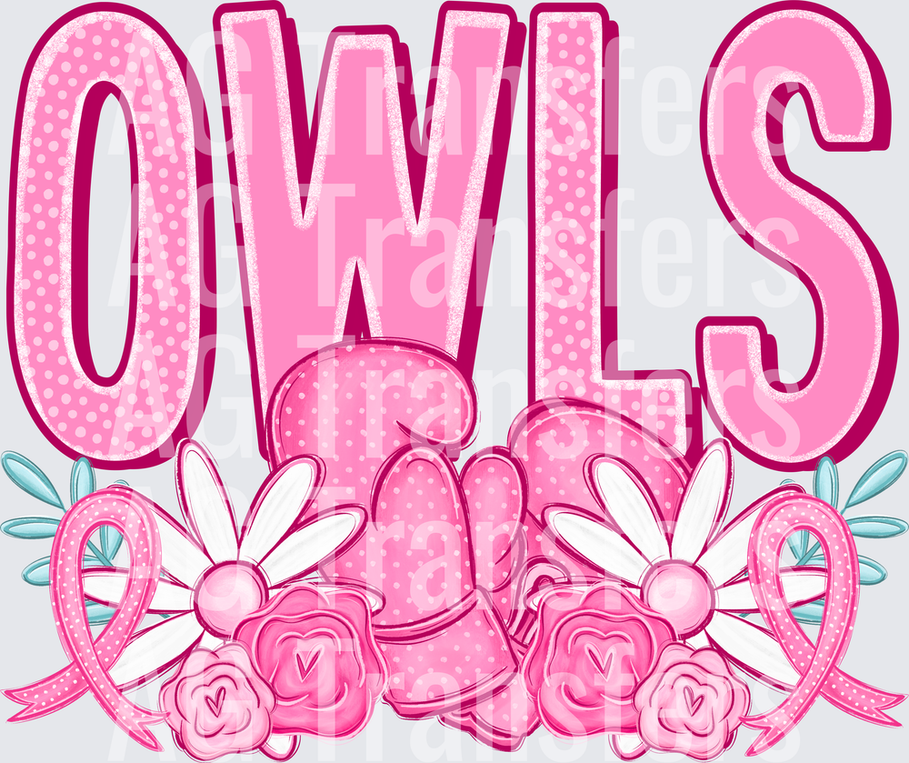 PinkOutMascotOwls