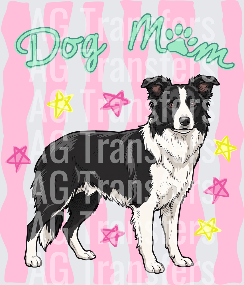 Border Collie Dog Mom