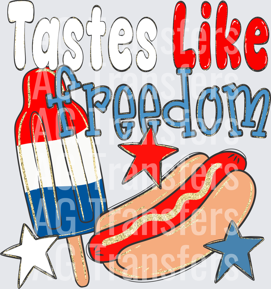 Tastes like freedom popsicle(1)