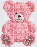 PINK BEAR FAUX YARN