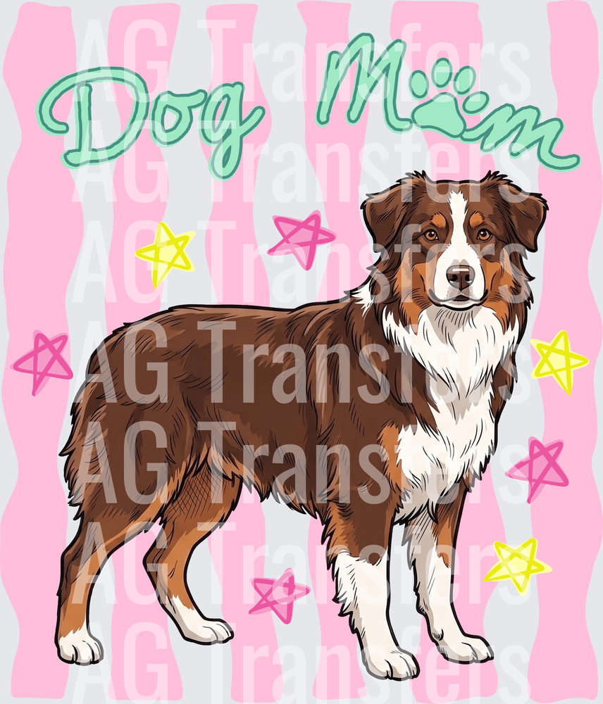 Australian Shepherd Red Merle Dog Mom