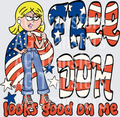 Freedom looks good on me, Lizzie